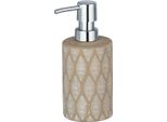 Wenko Dispenser Per Sapone Tupian Beige Ceramica 300 Ml Lozione Sapone Liquido Bagno Cucine