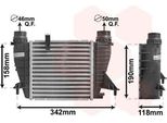 Van Wezel 43004553 Intercooler Llk Per Renault Clio Iii Hatchback (BR0/1, CR0/1) Turbo Intercooler