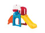 Step2 Game Time Sports Climber Parco Giochi Per Bambini | Set Scivolo E Basket Per Bambini In Plastica | Giardino / Giocattoli All'aperto