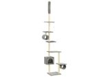 Vidaxl Albero Per Gatti Con Tiragraffi In Sisal 260 Cm Grigio