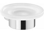 Sapho Gedy Pirenei - Distributore Di Sapone Con Supporto, Cromo/Vetro Satinato PI1113