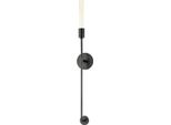 Casa Padrino Lampada Da Parete In Bronzo Antico 12,1 X 9,5 X H. 88,9 Cm - Lampada Per La Decorazione Del Soggiorno
