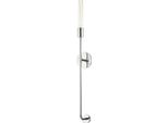 Casa Padrino Lampada Da Parete Argento 12,1 X 9,5 X H. 88,9 Cm - Lampada Decorativa Da Soggiorno
