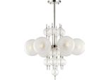 Casa Padrino Lampadario In Argento Ø 69,2 X H. 63,5 Cm - Qualità