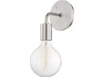 Casa Padrino Lampada Da Parete Argento / Bianco 12,7 X 16,5 X H. 33 Cm - Lampada Da Parete Per Hotel E Ristoranti