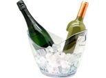Secchiello Per Ghiaccio Vin Bouquet Trasparente Ps (2 Bottiglie)