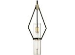 Casa Padrino Lampada A Sospensione Bronzo/Ottone 24,1 X H. 61,6 Cm - Lampada A Sospensione Di Design Per Soggiorno