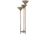 Casa Padrino Lampada Da Terra In Ottone Vintage 70 X 70 X H. 197 Cm - Hotel & Restaurant Floor Lamp