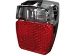 Herrmans 4099-0145 Luce Posteriore Per E-Bike 'H-Trace Mini', Montaggio Sul Parafango, Rosso