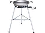 Paella World Comfort Line Set 2 Con Bruciatore E Padella Per Paella In Acciaio Ø 35/46 Cm