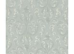 Casa Padrino Carta Da Parati Tessile Barocca Grigio / Argento / Bianco 10,05 X 0,53 M - Carta Da Parati Per Soggiorno Di Alta Qualità