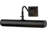 Lampada Da Parete Sopra Quadro 36 Cm 2Xe14 Nero Opaco Picture Light Elstead