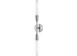 Casa Padrino Doppia Applique Argento 12,1 X 8,9 X H. 76,2 Cm - Collezione Luxury