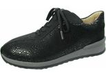 Finn Comfort Melk, Donna, Scarpe Stringate, Nero, Pelle, Nuovo, Elasticizzato - Scarpe Da Donna Scarpe Comode Stringate, Nero, Pelle (Stretcheye/Buggy), Pelle Elasticizzata