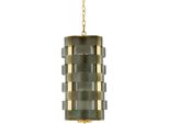 Casa Padrino Lampadario Oro/Verde 33 X 33 X H. 67 Cm - Qualità Lusso