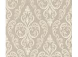 Casa Padrino Carta Da Parati Tessile Barocca Beige / Crema 10,05 X 0,53 M - Carta Da Parati Per Soggiorno Di Alta Qualità