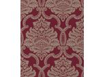 Casa Padrino Carta Da Parati Tessile Barocca Rossa 10,05 X 0,53 M - Carta Da Parati Barocca - Accessori Decorativi
