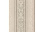 Casa Padrino Carta Da Parati Tessile Barocca Crema/Grigio/Antracite 10,05 X 0,53 M - Carta Da Parati Per Soggiorno - Accessori Deco