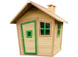 Axi Alice Casa Bambini In Legno | Casetta Da Gioco Per Giardino / Esterno In Marrone & Verde | Casetta Da Giardino Per Bambini