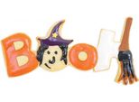 16 Formine Per Biscotti E Penna Per Glassa Nera E Bianca - Halloween