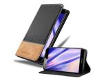 Cadorabo Custodia Per Huawei Ascend G7 Plus / G8 / GX8 Custodia Protettiva In Nera Shandy Case Book Case Etui