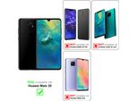 Cadorabo Pellicola Blindata Per Huawei Mate 20 Pellicola Protettiva In Nero Schermo Intero Vetro Temperato Di Protezione Del Display