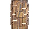Casa Padrino Lampada Da Parete Di Design In Ottone Ossidato 25 X 21 X H. 36 Cm - Luxury Collection
