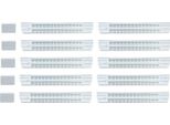 Gedore 3101274 Longitudinal Divider Set Longitudinal Divider Set