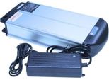 Batteria 36V 10 Ah Agli Ioni Di Litio 2 Poli XH370-10J Con Caricatore Per E-Bike, Pedelec, Bici Elettrica