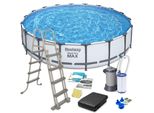 Bestway 56462 549 X 122 Cm 11In1 Telaio Piscina Da Giardino