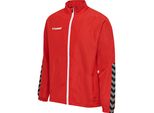 Hummel Authentic Kinder Micro Trainingsjacke True Red 116