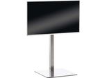 Clp Porta Tv Porta Tv In Acciaio Inox O Metallo, Supporto Tv Universale Con Telaio Regolabile, Angolare In Acciaio Inox
