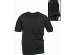 Maglietta Tattica MIL-TEC Schwarz Camicia Da Combattimento Einsatz-Shirt Esercito Paintball Camicia S