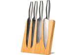 Portacoltelli Magnetico Coninx Con Forte Magnete, Legno Di Bambù