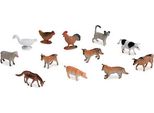 Set Di Figure Di Animali Della Fattoria 60 Pezzi