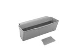 Metaltex Clean Tex Aanrechtafvalbak 35X16X13 Cm Grijs