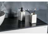 Sapho Gedy Accessori Da Bagno - Distributore Di Sapone Lucrezia, Bianco/Nero LC80