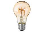 Lampadina Led Ambra Ritorta Da 2W E27