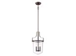 Penn Station Lampada A Sospensione Marrone Occidentale 3Xe14 40W Quoizel