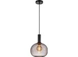 Lampada A Sospensione Alton Ø 25 Cm Vetro Grigio
