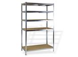 Scaffalatura 5 Ripiani 200X120X60 Ciascuno 175 Kg