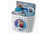 Set Widek "Frozen"": Cestino Da Bici Per Bambini, Campanello E Beverino"