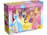 Maxi Puzzle Bifacciale 60 Pezzi Principessa Lisciani