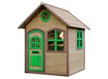 Axi Julia Casa Bambini In Legno | Casetta Da Gioco Per Giardino / Esterno In Marrone & Verde | Casetta Da Giardino Per Bambini