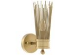 Casa Padrino Lampada Da Parete In Ottone Antico 11 X 18,5 X H. 29,5 Cm - Collezione Luxury