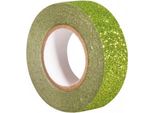 Nastro Glitterato 5 M X 1,5 Cm - Verde