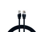 Efb K5528SW.0,5 Efb RJ45 Patchkabel S/Ftp, Cat.8.1,Bc, Lszh, 0,5M, Schwarz