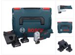 Bosch Gsc 12V-13 Taglierino Professionale A Batteria 12 V + 2X Batteria Ricaricabile 6,0 Ah + Caricabatterie + L-Boxx