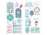 27 Adesivi Di Babbo Natale - Il Mio Piccolo Natale
