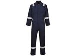 Portwest FR21 Tuta Superleggera E Antistatica 210G Navy Taglia Xl